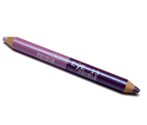 Princessa Davis Eye Double Colour očné tiene v ceruzke + strúhadlo 013 ružová a fialová 6 g