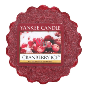 Yankee Candle Cranberry Ice - Brusnice na ľade vonný vosk do aromalampy 22 g