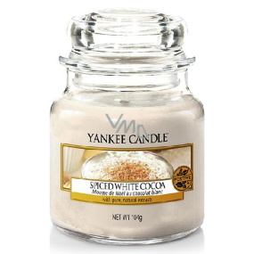 Yankee Candle Spice White Cocoa - Korenené biele kakao vonná sviečka Classic malá sklo 104 g