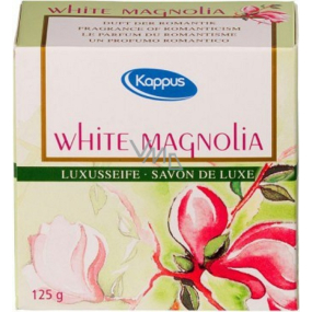 Kappus White Magnolia - Sladká Magnólia luxusné toaletné mydlo 125 g
