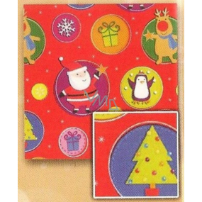 Nekupto Darčekový baliaci papier 70 x 200 cm Vianočný Detské motívy