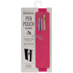 If Bookaroo Pen Pouch for Books Puzdro na pero na knihu ružové