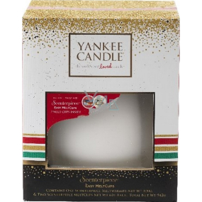 Yankee Candle Aromalampa Elisabeth + vosk Christmas Cookie a Christmas Eve, vianočné darčeková sada