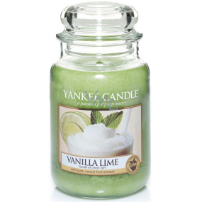 Yankee Candle Vanilla Lime - Vanilka s limetkou vonná sviečka Classic veľká sklo 623 g