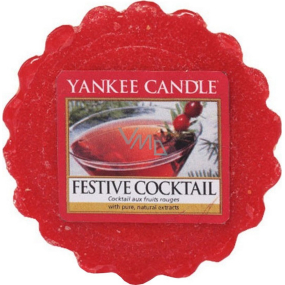 Yankee Candle Festive Cocktail - Sviatočné koktail vonný vosk do aromalampy 22 g