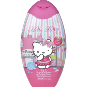Hello Kitty Šampón a sprchový gél pre deti 300 ml