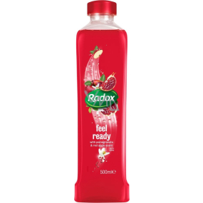 Radox Feel Ready Pomegranate & Red Apple Scent kúpeľová pena 500 ml