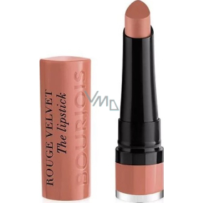 Bourjois Rouge Velvet The Lipstick rúž 01 Hey Nude 2,4 g