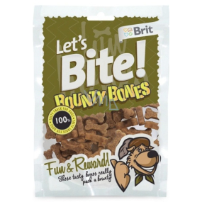 Brit Lets Bite Bounty Pochúťka kostičky doplnkové krmivo pre psov 150 g