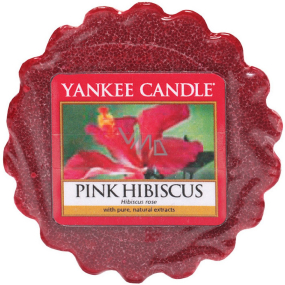 Yankee Candle Pink Hibiscus - Ružový ibištek vonný vosk do aromalampy 22 g