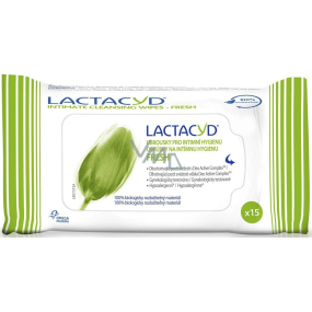 Lactacyd Fresh vlhčené obrúsky na intímnu hygienu 15 kusov