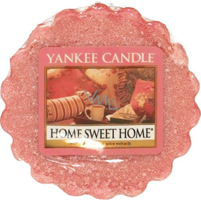 Yankee Candle Home Sweet Home - Ó sladký domov vonný vosk do aromalampy 22 g