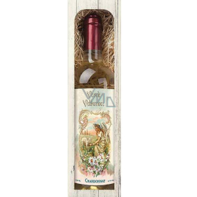 Bohemia Gifts Chardonnay biele Veselé Veľkonoce darčekové víno 750 ml