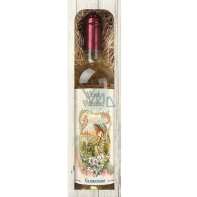 Bohemia Gifts Chardonnay biele Veselá Veľká noc darčekové víno 750 ml