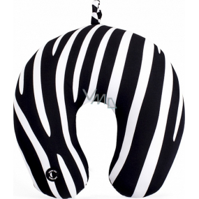 Albi Masážny cestovný vankúš Zebra 30 x 28 x 10 cm