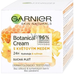 Garnier Skin Naturals Botanical Cream s kvetovým medom pleťový krém pre suchú pleť 50 ml
