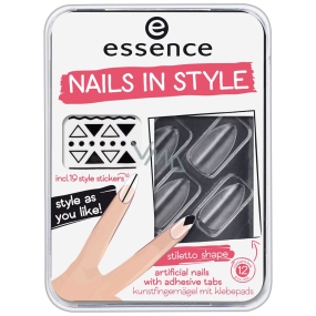 Essence Nails In Style umelé nechty 04 Clear for you? 12 kusov