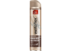 Wella Wellaflex Mega Strong Hold Power Hold mega silné spevnenie lak na vlasy 250 ml