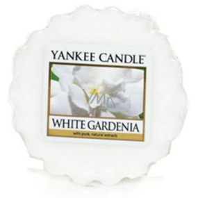 Yankee Candle White Gardenia - Biela gardénia vonný vosk do aromalampy 22 g