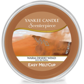Yankee Candle Warm Desert Wind - Teplý púštne vietor Scenterpiece vonný vosk do elektrickej aromalampy 61 g