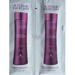 Alterna Caviar Infinite Color Hold Duo Sachet vzorku šampónu a kondicionéru pre farbené vlasy 2 x 7 ml
