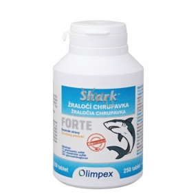 Olimpex Shark Forte žraločia chrupavka doplnok stravy na kosti, svaly, tráviacu sústavu 50 tabliet