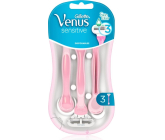 Gillette Venus Sensitive jednorazové holítka 3 kusy pre ženy