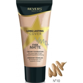 Reverz Long Lasting Cover Foundation make-up 10 Tan 30 ml