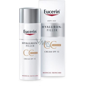 Eucerin Hyaluron-Filler SPF15 CC krém denný proti vráskam 02 Medium 50 ml