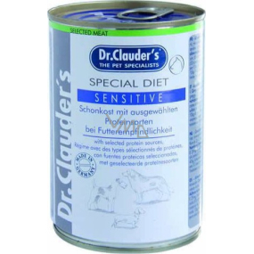 Dr. Clauders Special Diet Sensitive Jahňacie a ryža kompletné krmivo pre psov s citlivosťou na určité kŕmne zložky 400 g