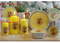 Lima Citronela sviečka proti komárom s vôňou 4 knôty 185 g