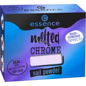 Essence Melted Chrome Nail Powder pigment na nechty 01 Purple Fiction 1 g