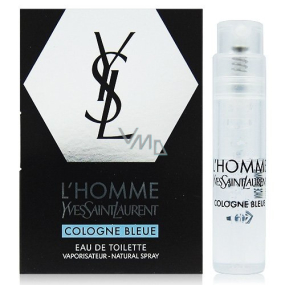 Yves Saint Laurent L Homme Cologne Bleue toaletná voda pre mužov 1,2 ml s rozprašovačom, vialka