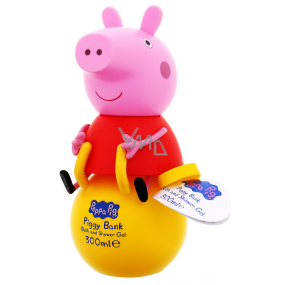 Peppa Pig - Prasiatko Pepa 3D Figúrka kúpeľový a sprchový gél pre deti 300 ml