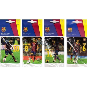 FC Barcelona Šport energy aromatická vonná karta do auta náhodný výber