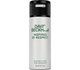 David Beckham Inspired by Respect dezodorant sprej pre mužov 150 ml