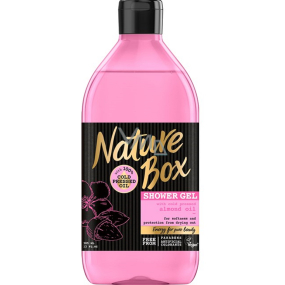 Nature Box Mandle Vitamínový antioxidant sprchový gél so 100% za studena lisovaným mandľovým olejom, vhodné pre vegánov 385 ml