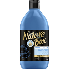 Nature Box Kokos Hydratačný telový krém so 100% za studena lisovaným kokosovým olejom 385 ml