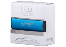 Millefiori Milano Icon Légny & Spezie - Drevo a Korenie vône do auta Classic modrá 47 g