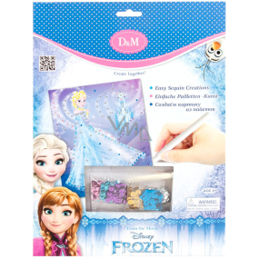 Disney Frozen Elsa kreatívne set s filtrami 32,5 x 20,5 x 1 cm