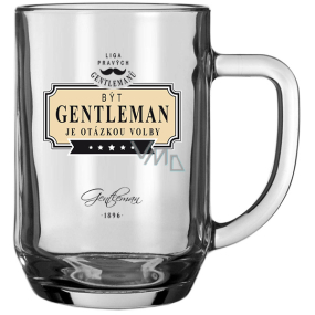 Nekupto Liga Pravých Džentlmenov Pivné poháre Byť Gentleman je otázkou voľby 500 ml