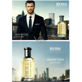 Hugo Boss Boss Bottled vzorek vůně na kartičce