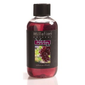 Millefiori Milano Natural Grape Cassis - Hrozno a Čierne ríbezle Náplň difuzéra pre vonná steblá 500 ml