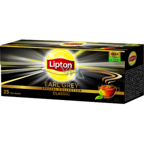 Lipton Earl Grey Classic čierny aromatizovaný čaj 25 nálevových vrecúšok 37,5 g