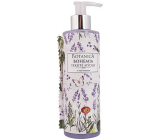 Bohemia Gifts Botanica Levanduľa s olivovým olejom, extraktom z bylín a jogurtovou aktívnou zložkou tekuté mydlo dávkovač 250 ml
