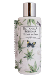 Bohemia Gifts Botanica Konopný olej telové mlieko pre všetky typy pokožky 200 ml
