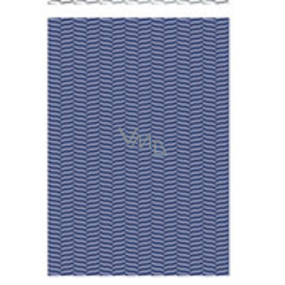 Ditipo Darčekový baliaci papier 70 x 200 cm Trendy colours šedo-modrý