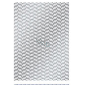 Ditipo Darčekový baliaci papier 70 x 200 cm Trendy colours šedo biely
