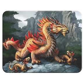 Prime3D magnet - Zlatý horský drak 9 x 7 cm