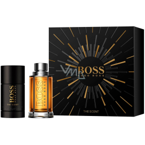 Hugo Boss Boss The Scent toaletná voda pre mužov 50 ml + dezodorant stick 70 g, darčeková sada